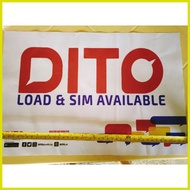 ┐ ✪ ┻ dito tarpaulin only DITO load sim available