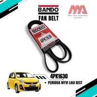BANDO FAN BELT 4PK1630 PERODUA MYVI LAGI BEST 1.3 2011-2017