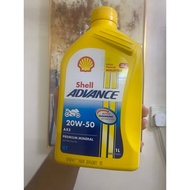 Shell Advance AX5 20W-50 4T Premium Mineral Motorcycle Oil