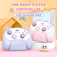 IINE Meow Cat Wireless Controller with Charging Dock for Switch & Switch 2/OLED/LITE PC/iOS/Android/