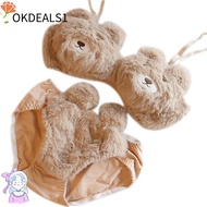 DEALSHOP Women Lingerie Set, Soft Winter Bra & Brief Sets