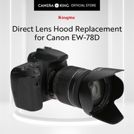 [KingMa] EW-78D Replacement Lens Hood for Canon Model Lens