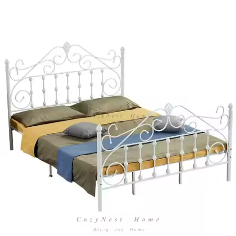 For1.5 meters single iron bed iron bed 1.8 meters double bed frame