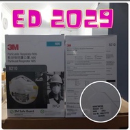 TERLARIS MASKER N95 3M 8210 / RESPIRATOR PARTIKULAT 3M 8210 N95 | COD