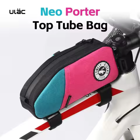 ULAC Multi-color Bicycle Top Tube Bag 1.2/1.6L MTB Road Bike Ultralight Waterproof Cycling Frame Pan