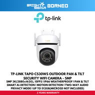 TP-LINK TAPO C530WS Outdoor Pan & Tilt Security Wifi Camera - 5MP