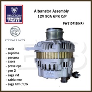 Proton Saga Blm Flx Exora Preve Cps PW810715(NR) Alternator Assembly 12V 90A 6PK C/P (2pin)