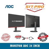 MONITOR AOC 24 INCH G2490VX FREE POWER CORD AND HDMI CABLE