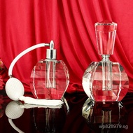 Empty bottle high-end multifaceted K9Glass Ornaments Square Decoration Gifts Perfume Bottles Aromath