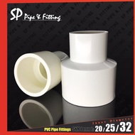 PVC REDUCING SOCKET PVC PIPE FITTING PENYAMBUNG PAIP PVC FITTING PIPE FITTING JOINT CONNECTOR