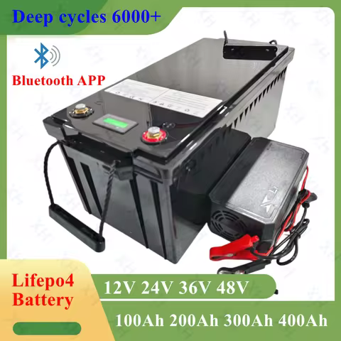 XH 12V 200AH 300AH 400Ah 24V 150Ah 200Ah 36V 48V 100Ah Lifepo4 lithium battery eu deep cycle for car