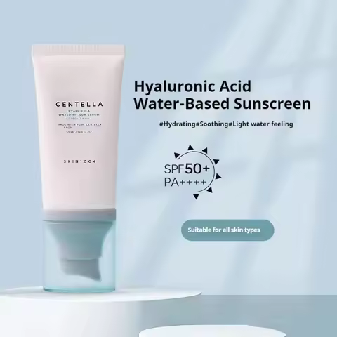 SKIN1004 Hyaluronic acid Centella asiatica water-based sunscreen moisturizing light nourishing Korea