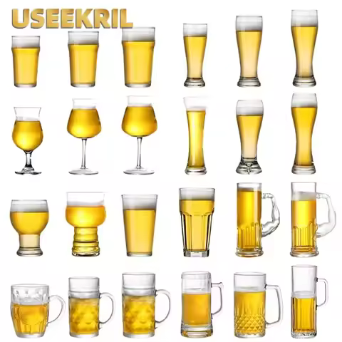 Craft Beer Cup Large Capacity Glass Draft Beer Cups Cold Drink Cup Personality Draft Beer Glasses Cu