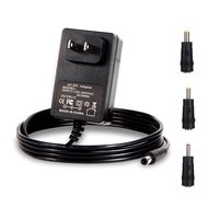 6V 1A 0.5A AC DC Power Supply Adapter 6V 1000mA Wall Charger with 5.5x2.1mm & 2.5mm DC Plug, Include
