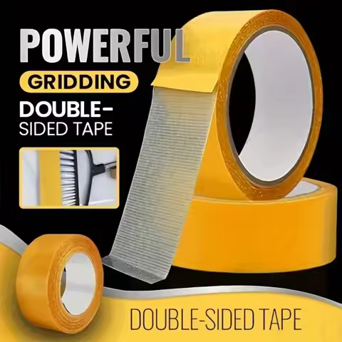 5/20m Double Sided Powerful Adhesive Fixation Double Sided Tape Heavy Duty Translucent Mesh Waterpro