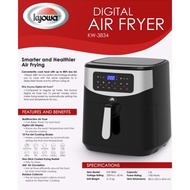 Kyowa KW-3834 Digital Air Fryer 7L