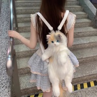 READY Tas Ransel Kucing Lucu Tas Import Korea Tas Ransel Plush Boneka Tas Boneka Kucing Ragdoll Simu