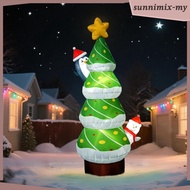 [SunnimixMY] Xmas Tree Christmas Inflatable Ornament 5.9 ft Decorative Christmas Decoration for Indo