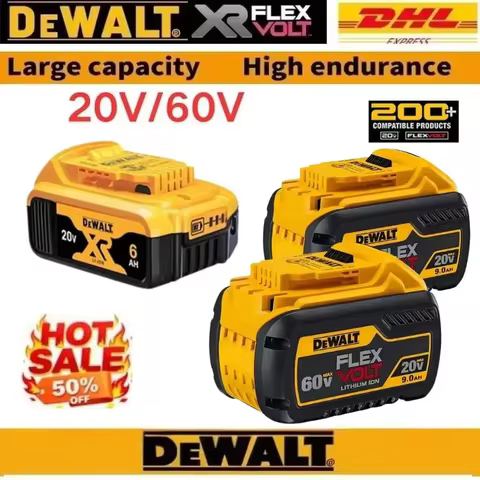 ️Original DeWalt 6Ah/5Ah/2Ah 20V battery replaceable DCB184 DCB200 DCF892 DCF845 DCF850 DCF911 DCD80