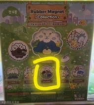 韓國 Pokemon 橡膠磁貼收藏系列 大尾立 百變怪
