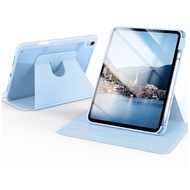 360°Rotating Clear Tablet Cover For iPad 11th A16 11''10th gen air 4/5 10.9 air 6 7 11 13 M3 5th 6h 
