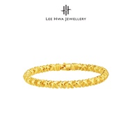 [New Italgold] Lee Hwa Jewellery 916 Gold Multi-Starry Bracelet