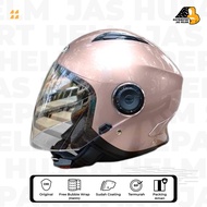 Helm Half Face Zeus 617 Rose Gold
