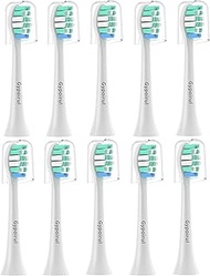 Gypoirul Toothbrush Replacement Heads Compatible with Philips Sonicare Replacement Heads, Electric Brush Head for 4100 5100 6100 9023 W Optimal Plaque Control 10 Pack