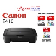 （AONE PLUS SS2) CANON PIXMA INK EFFICIENT E410 ALL-IN-ONE PRINTER - PRINT/SCAN/COPY + CLOUD LINK