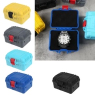 1 Slot Impact-Resistant Watch Box Waterproof Watch Plastic Watch Storage Box ABS Material for Travel