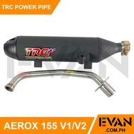 EVAN.COM TRC Muffler Pipe For Yamaha Aerox 155 v1 Made in Thailand