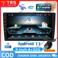 7/9/10 Inci 2+32G  4+32G Android Head Unit Radio Stereo Mobil Tv Mobil Android 9 Inch 2GB/4GB RAM 32