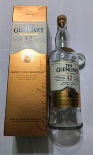 GLENLIVET 12 年 700 ml 蘇格蘭威士忌 吉樽連盒