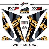 Yamaha WR 155 New List Body Striping WR155 Sticker Variation Yamaha WR Sticker WR 155 Striping Motif
