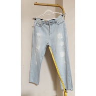 Armani Exchange Ripped  Jeans