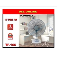 KHIND TABLE FAN 16" TF-166 KIPAS MEJA 16 INCI