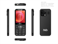 inovo โทรศัพท์ปุ่มกด A08 Nano ระบบ Dual SIM (2 ซิม) จอกว้าง 3.9 นิ้ว รองรับ 3G/4G พร้อมประกันศูนย์ 1 ปี