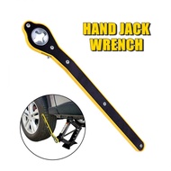 Hand jack jek kereta angkat kereta ratchet wrench for travel use and emergency wheel / tyre