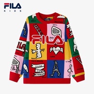 FILA KIDS CROSS OVER   Boys Knit Sweater (Red)
