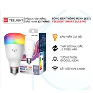 Smart Yeelight RGB LED light bulb Xi.a.om.i W3 with E27 screw cap (RGB 16 million colors) - integrat