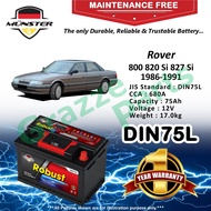 Münster Robust MF CMF DIN75 | DIN75L | 57539 (75AH) Car Battery Bateri Kereta for Rover 800 820 Si 8