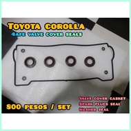 ◰ ♚ ♞,♘TOYOTA COROLLA 4AFE 5AFE 7AFE VALVE COVER SEAL SET