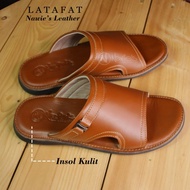 SANDAL PRIA KULIT SAPI ASLI latafat Nawies Leather