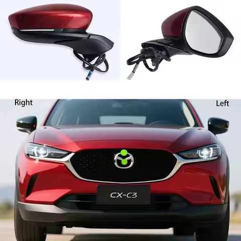 For Mazda CX-30 2020 2021 2022 Car left and right rearview mirror assemblies on the outside car door