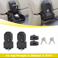 Anti-theft Hood Latches Catch for Jeep Wrangler JL JLU 4XE Rubicon Sahara Sport Gladiator JT 2018-20