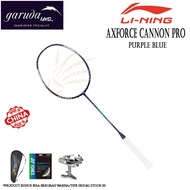 Badminton Racket AXFORCE CANON PRO AYPU083 PURPLE BLUE AXFORCE CANNON/