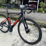 ROADBIKE JAVA VESUVIO 2x11, Hidden Cabble, Carbon , UPGRADE GRUPSET SHIMANO 105, SIZE 51