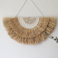 งานฝีมือ Bohemian Ins Style Wall Hanging Decorative Cord for Bedroom Living Room Sofa Background Hom