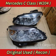 Mercedes Benz W204 C180 C200 C230 C250 C300 Pre Facelift Halogen Headlamp Original Used Recon