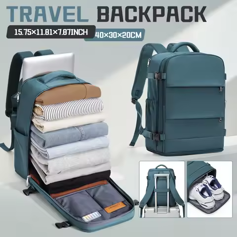 Ryanair Backpack 40x30x20, Airline-Approved Hand Luggage Cabin Max 40x30x20 Travel Backpack for Wome